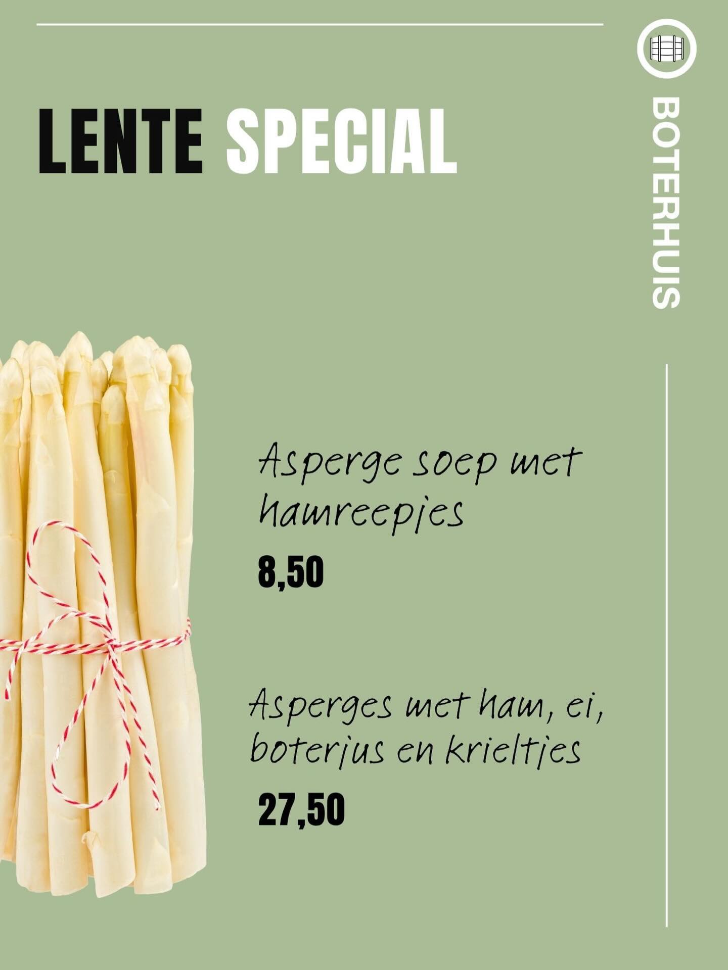 ASPERGES. Vanaf nu weer verkrijgbaar in @boterhuis op=op reserveren vooraf is mogelijk #waareetdelft #asperges #delft